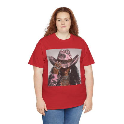 Casual Trendy Cowgirl Vintage Graphic Tee - Women