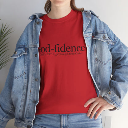 Classic God-fidence Graphic Tee - Women