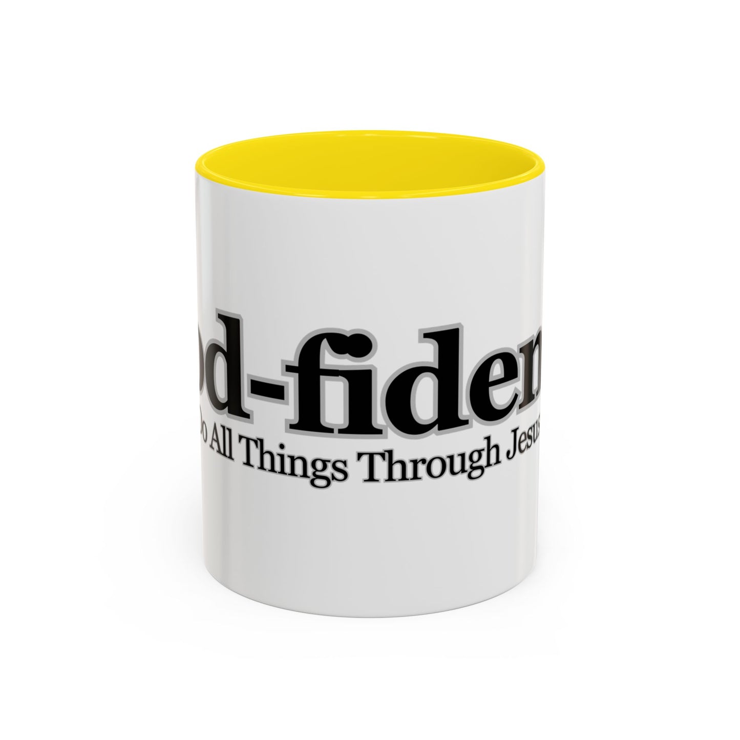 God-Fidence Bold Faith Coffee Mug