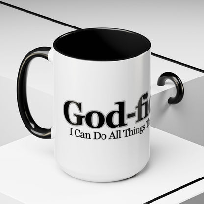 God-Fidence Bold Faith Coffee Mug