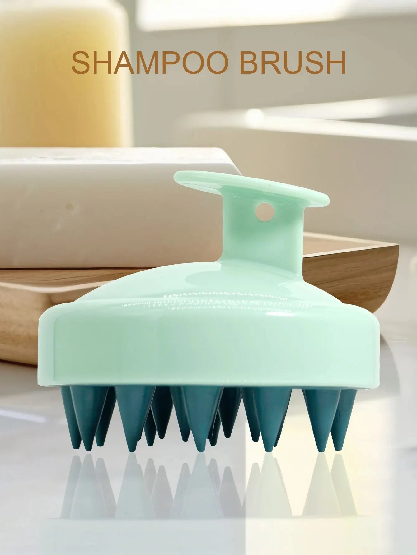 Silicone Shampoo Scalp Hair Massager Brush