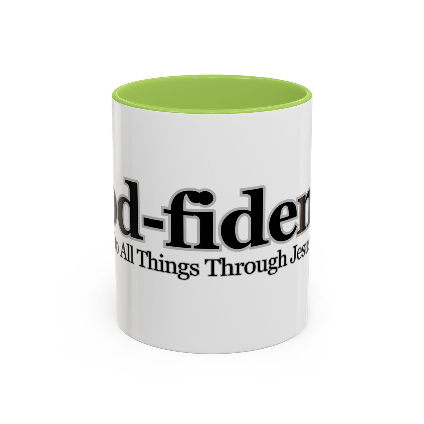 God-Fidence Bold Faith Coffee Mug
