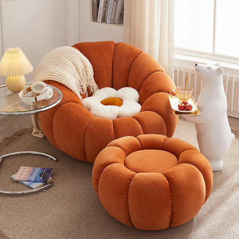 Casual Single Pumpkin Lazy Tatami Sofa Chair