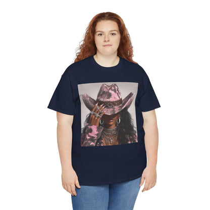 Casual Trendy Cowgirl Vintage Graphic Tee - Women