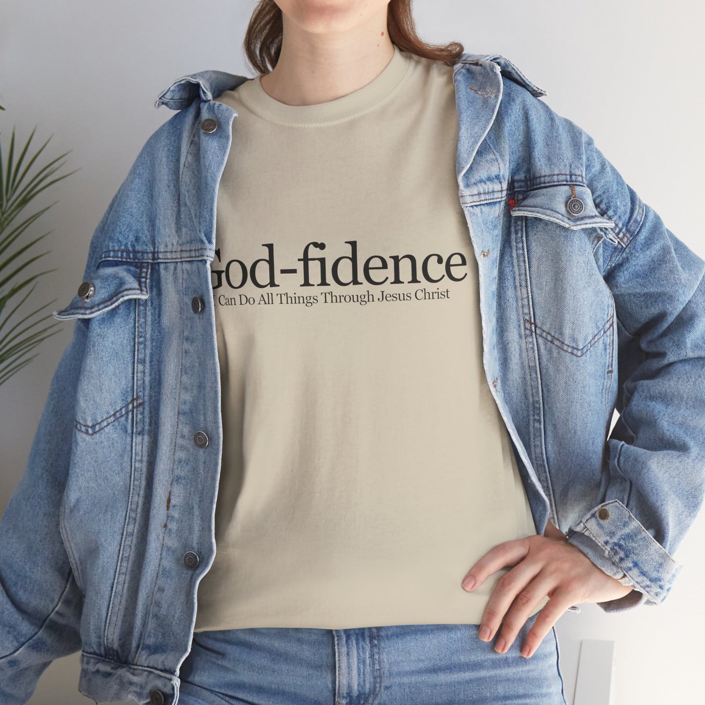 Classic God-fidence Graphic Tee - Women
