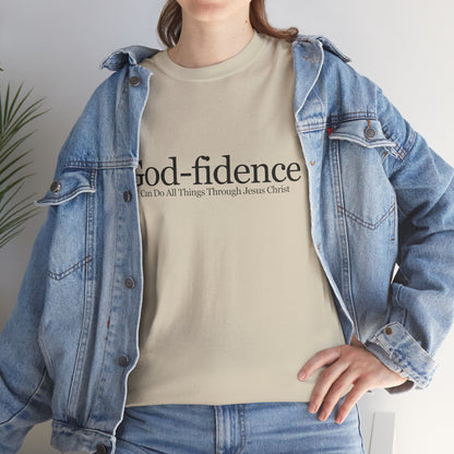 Classic God-fidence Graphic Tee - Women