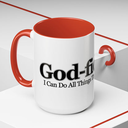 God-Fidence Bold Faith Coffee Mug
