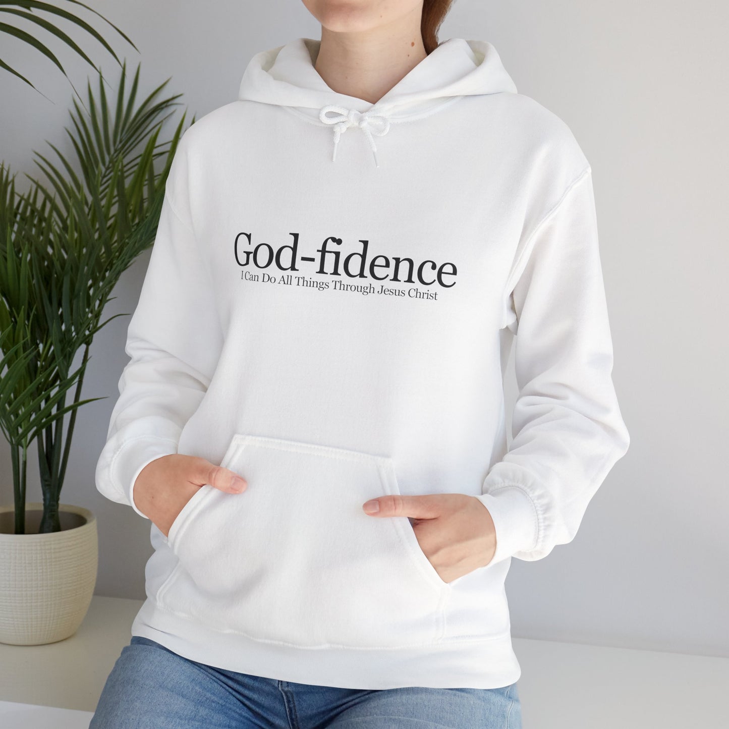 God-Fidence – Faith Over Fear Hoodie - Women