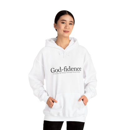 God-Fidence – Faith Over Fear Hoodie - Women