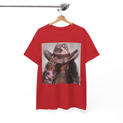 Casual Trendy Cowgirl Vintage Graphic Tee - Women