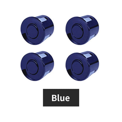 Hippcron 4PCS 22mm Car Parking Sensors Backup Radar System Black Red Blue Gold Grey Silver Champagne Gold White Color Sensor
