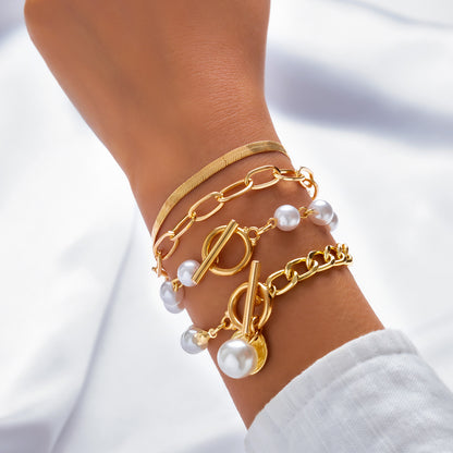 Pearl Beaded Bracelet