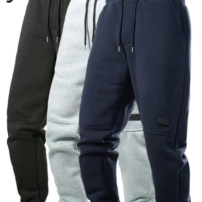 Men's Joggers, 3-Pair