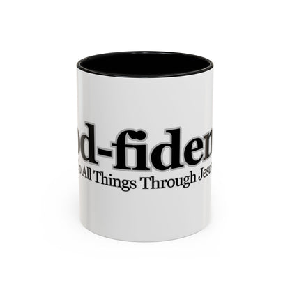 God-Fidence Bold Faith Coffee Mug