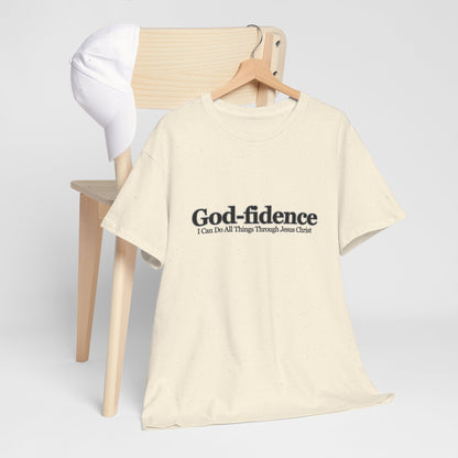 Classic God-fidence Believe In God Graphic Tee - Women