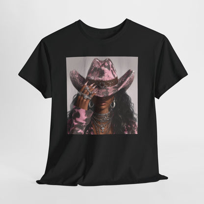 Casual Trendy Cowgirl Vintage Graphic Tee - Women