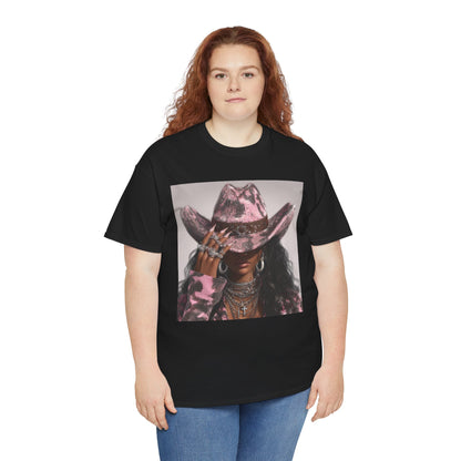 Casual Trendy Cowgirl Vintage Graphic Tee - Women