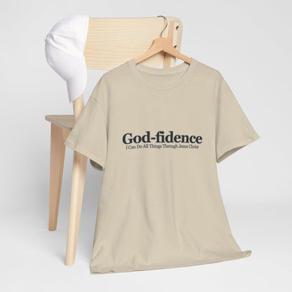 Classic God-fidence Believe In God Graphic Tee - Women