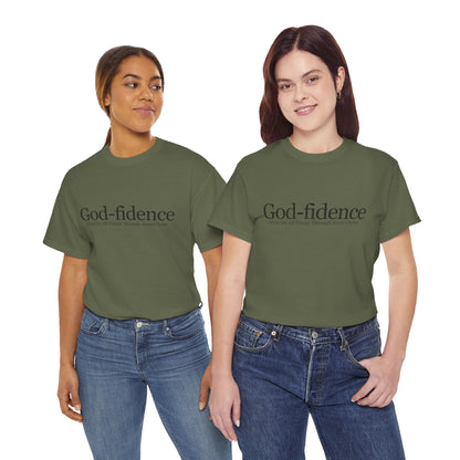 Classic God-fidence Graphic Tee - Women