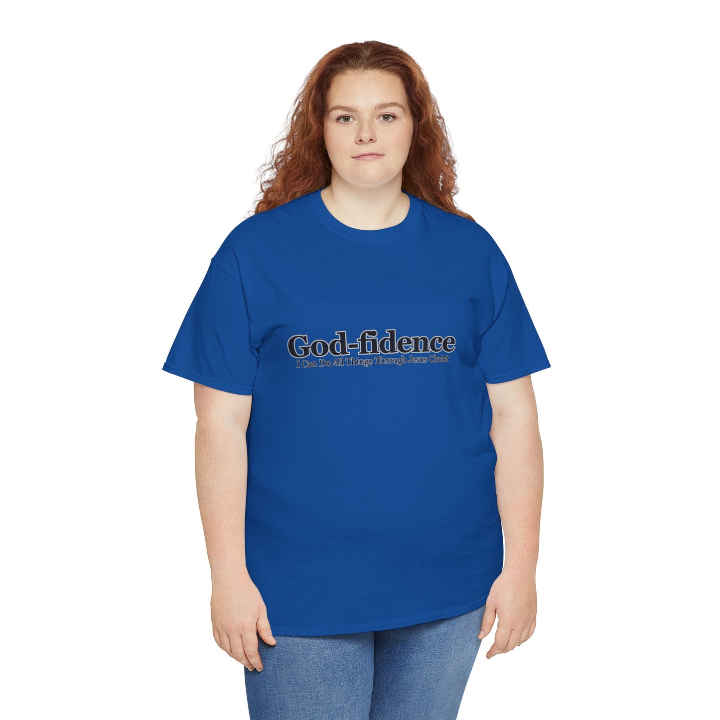 Classic God-fidence Believe In God Graphic Tee - Women