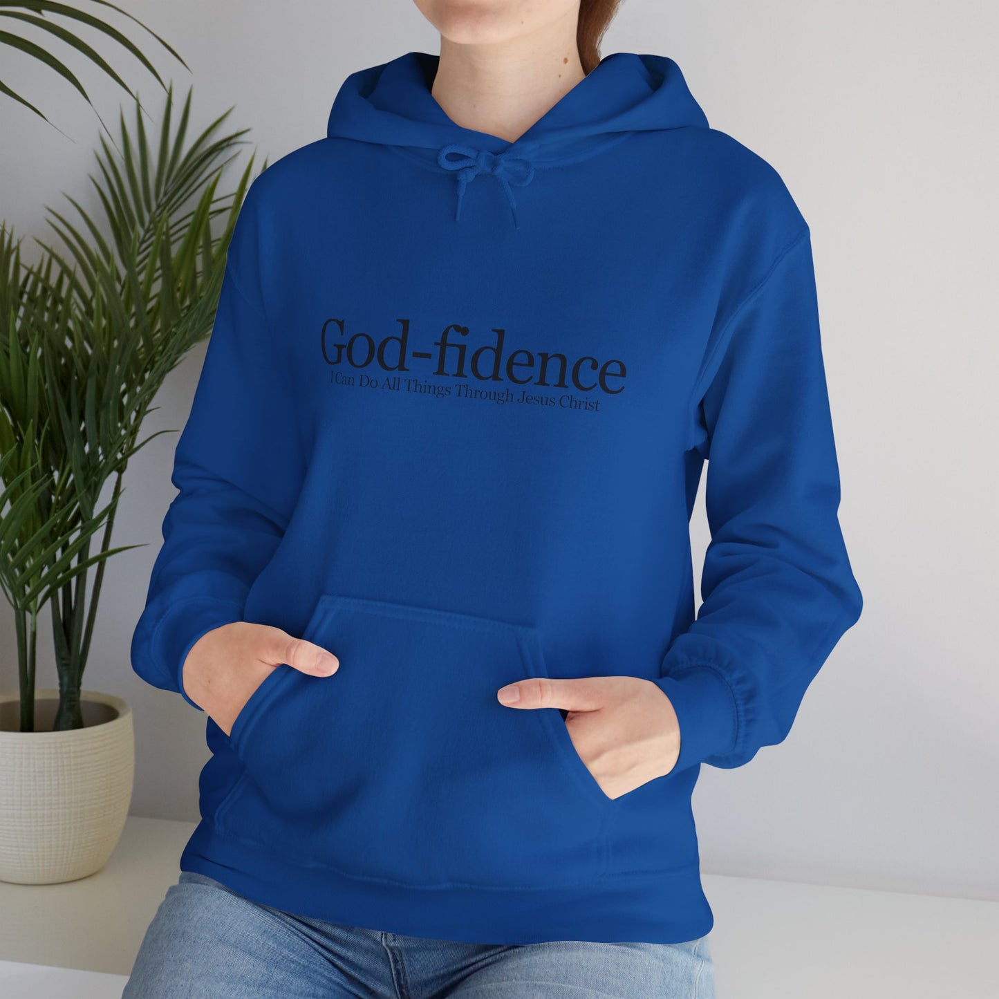 God-Fidence – Faith Over Fear Hoodie - Women