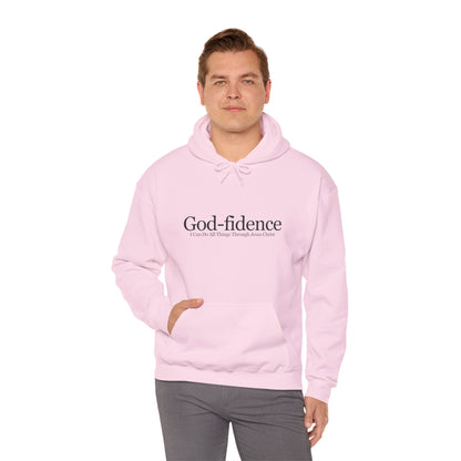 God-Fidence – Faith Over Fear Hoodie - Men