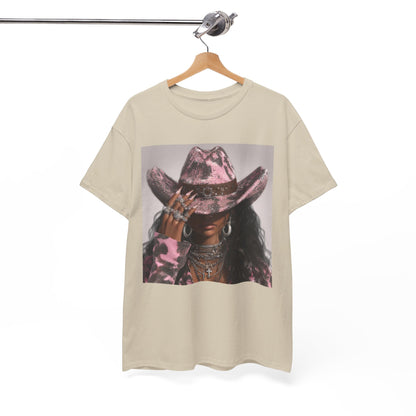 Casual Trendy Cowgirl Vintage Graphic Tee - Women