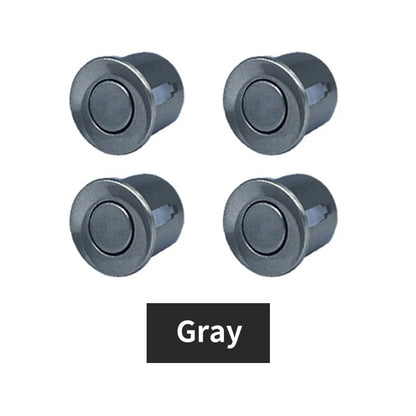 Hippcron 4PCS 22mm Car Parking Sensors Backup Radar System Black Red Blue Gold Grey Silver Champagne Gold White Color Sensor