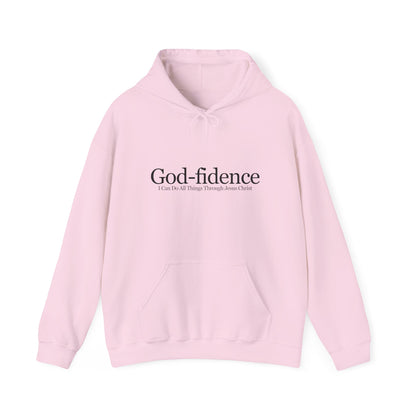 God-Fidence – Faith Over Fear Hoodie - Women