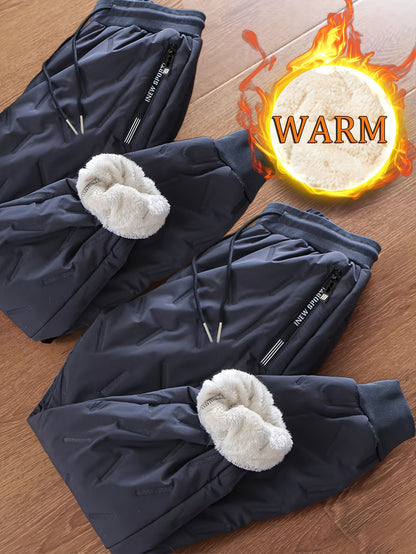 Men's Warm Fleece Joggers