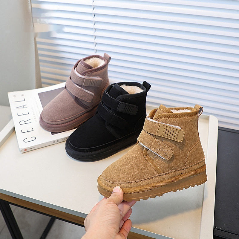 Girl's Fleece-Lined Snow Boots