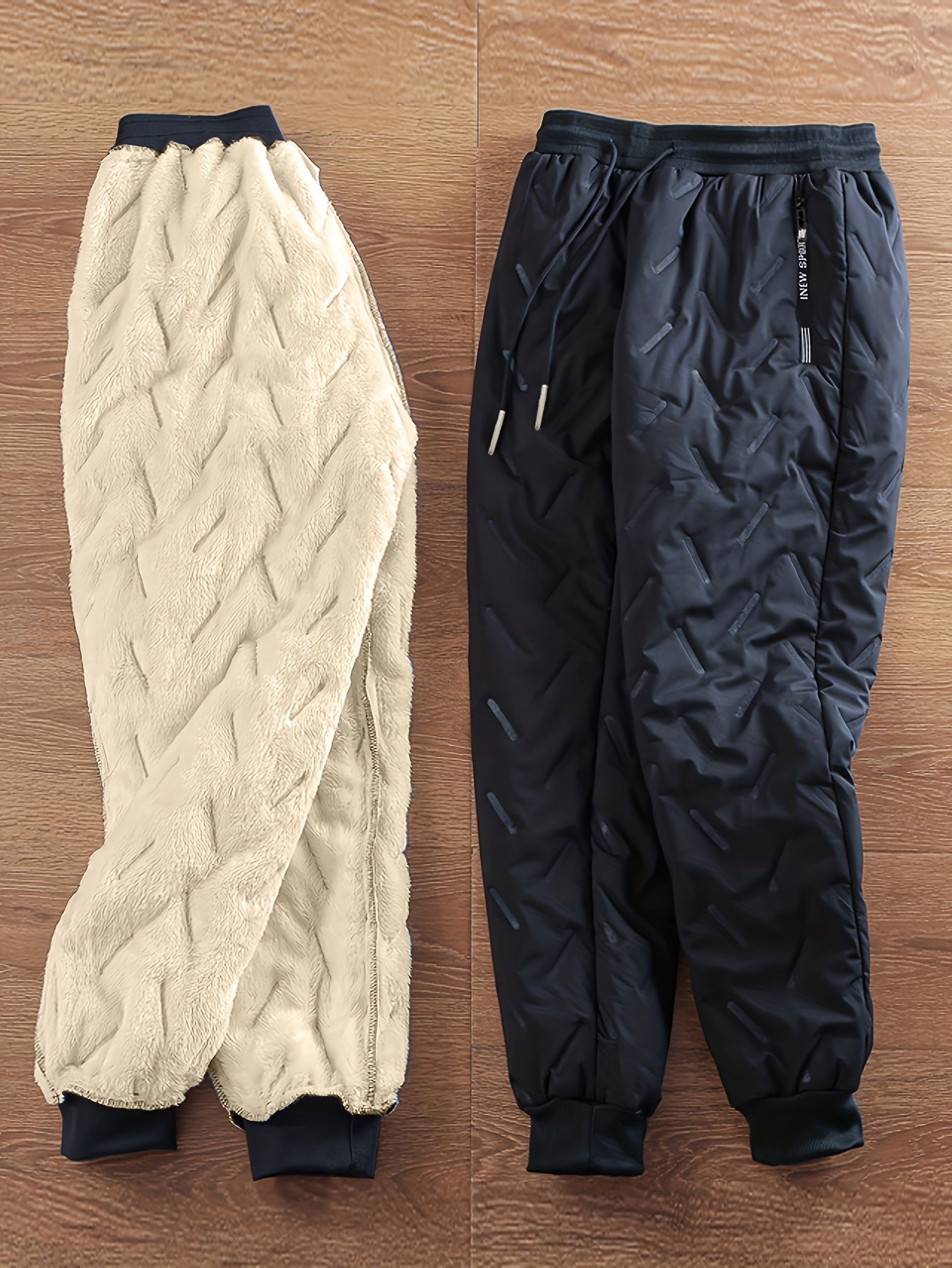 Men's Warm Fleece Joggers