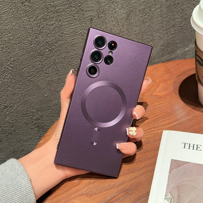 Frosted Magnetic Phone Case with Lens Protector