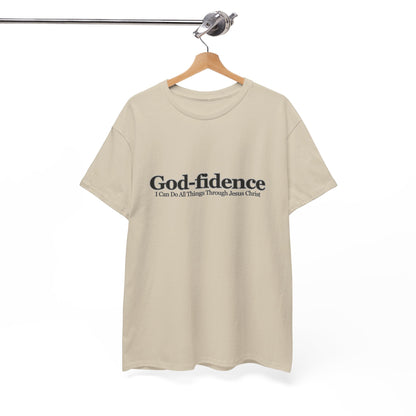 Classic God-fidence Believe In God Graphic Tee - Women