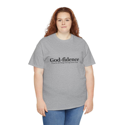 Classic God-fidence Believe In God Graphic Tee - Women