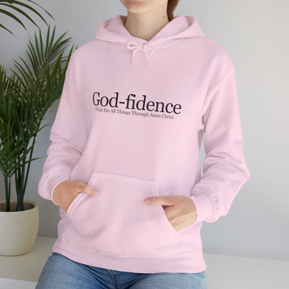 God-Fidence – Faith Over Fear Hoodie - Women