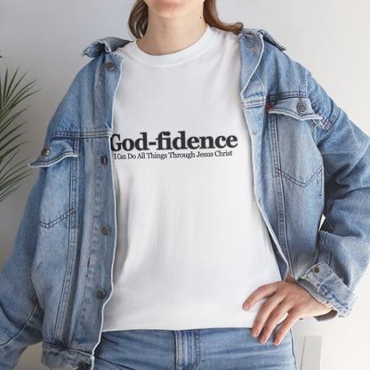 Classic God-fidence Believe In God Graphic Tee - Women