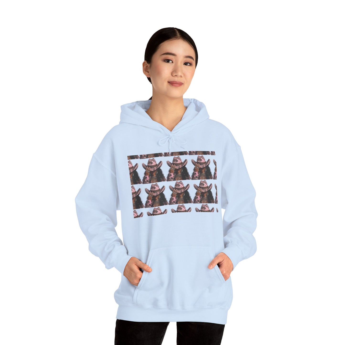 Long Sleeve Cowgirl Hoodie - Men