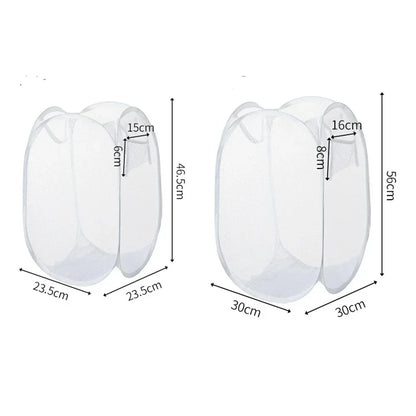 Ventilated Foldable Dirty Cloth Organzier Basket