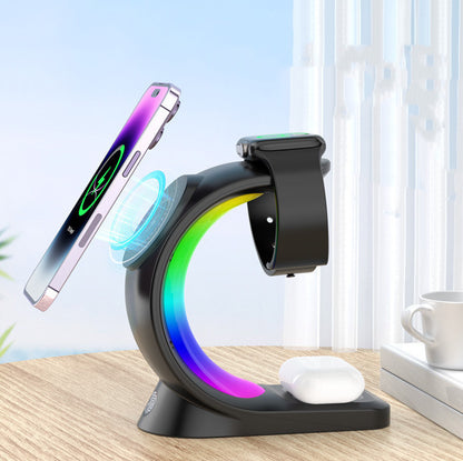 4 In 1 Magnetic Wireless Charger Stand