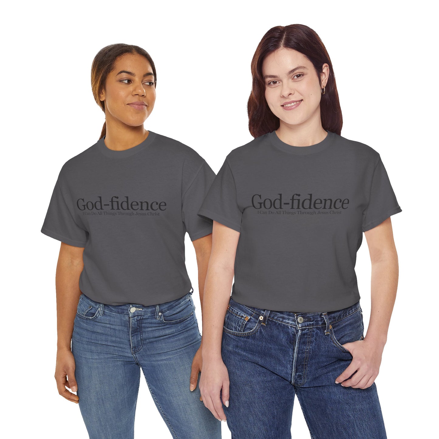 Classic God-fidence Graphic Tee - Women