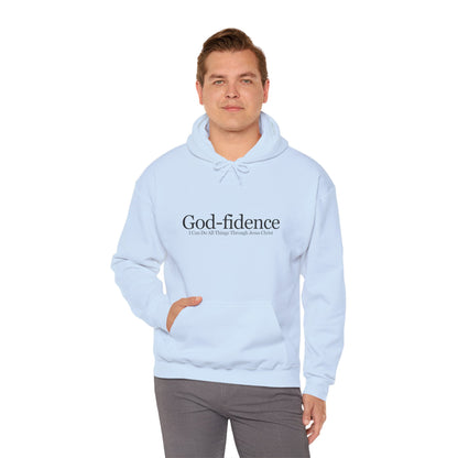 God-Fidence – Faith Over Fear Hoodie - Men
