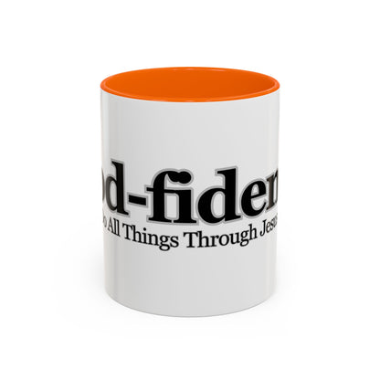 God-Fidence Bold Faith Coffee Mug