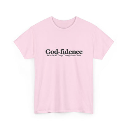 Classic God-fidence Believe In God Graphic Tee - Women