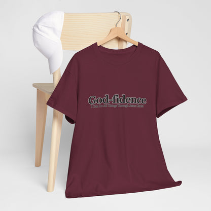 Classic God-fidence Believe In God Graphic Tee - Women