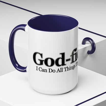 God-Fidence Bold Faith Coffee Mug
