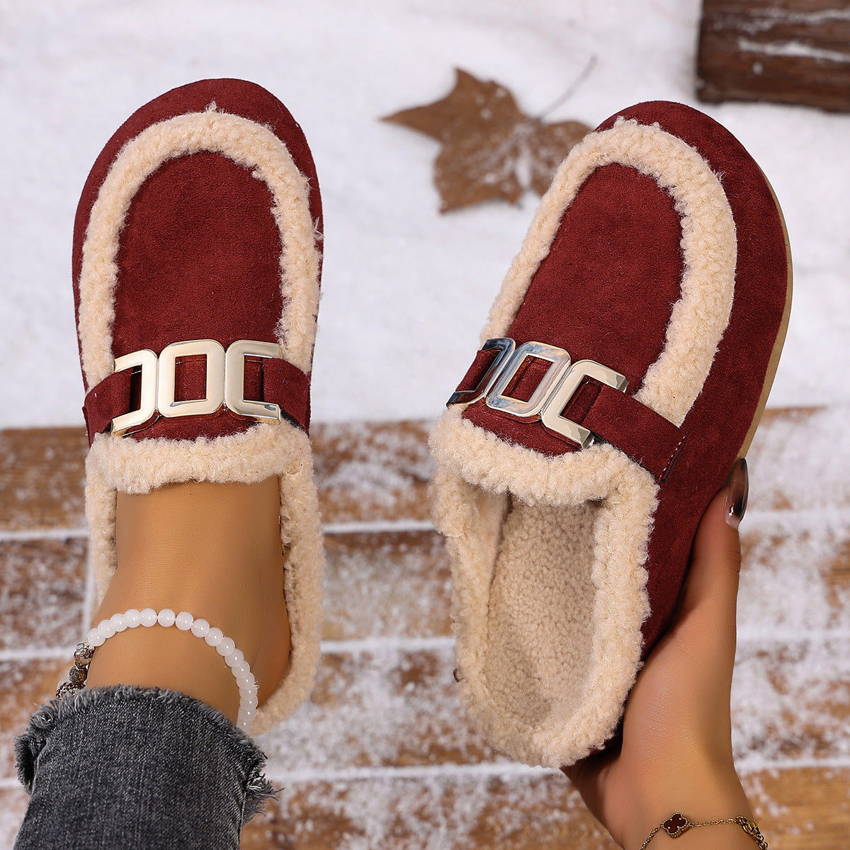 Lazy Lamb Wool Slippers