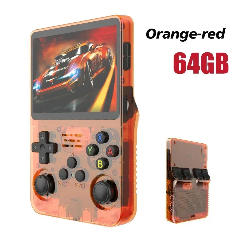 Original R36S Portable Retro Game Console with 3.5" HD Screen