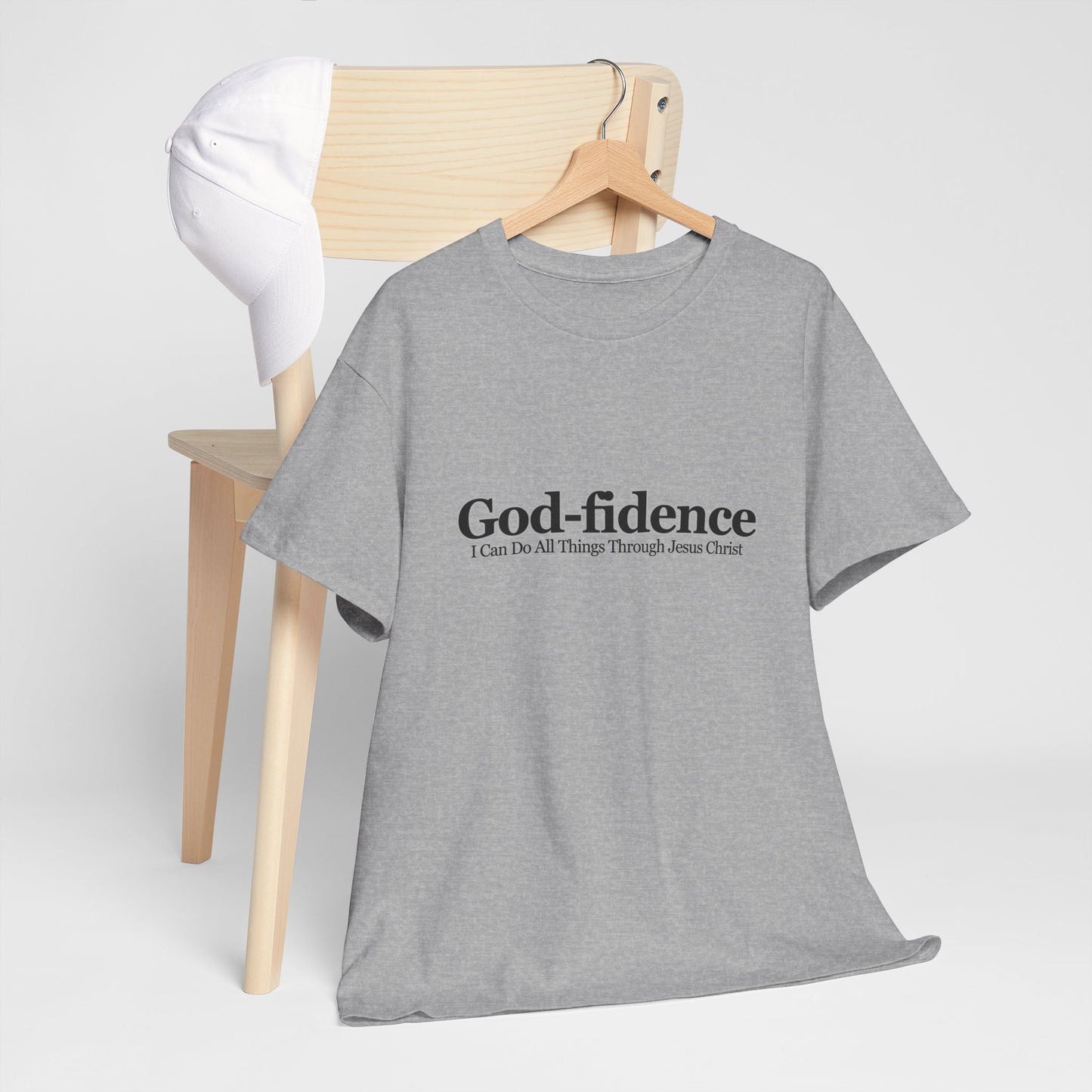 Classic God-fidence Believe In God Graphic Tee - Women