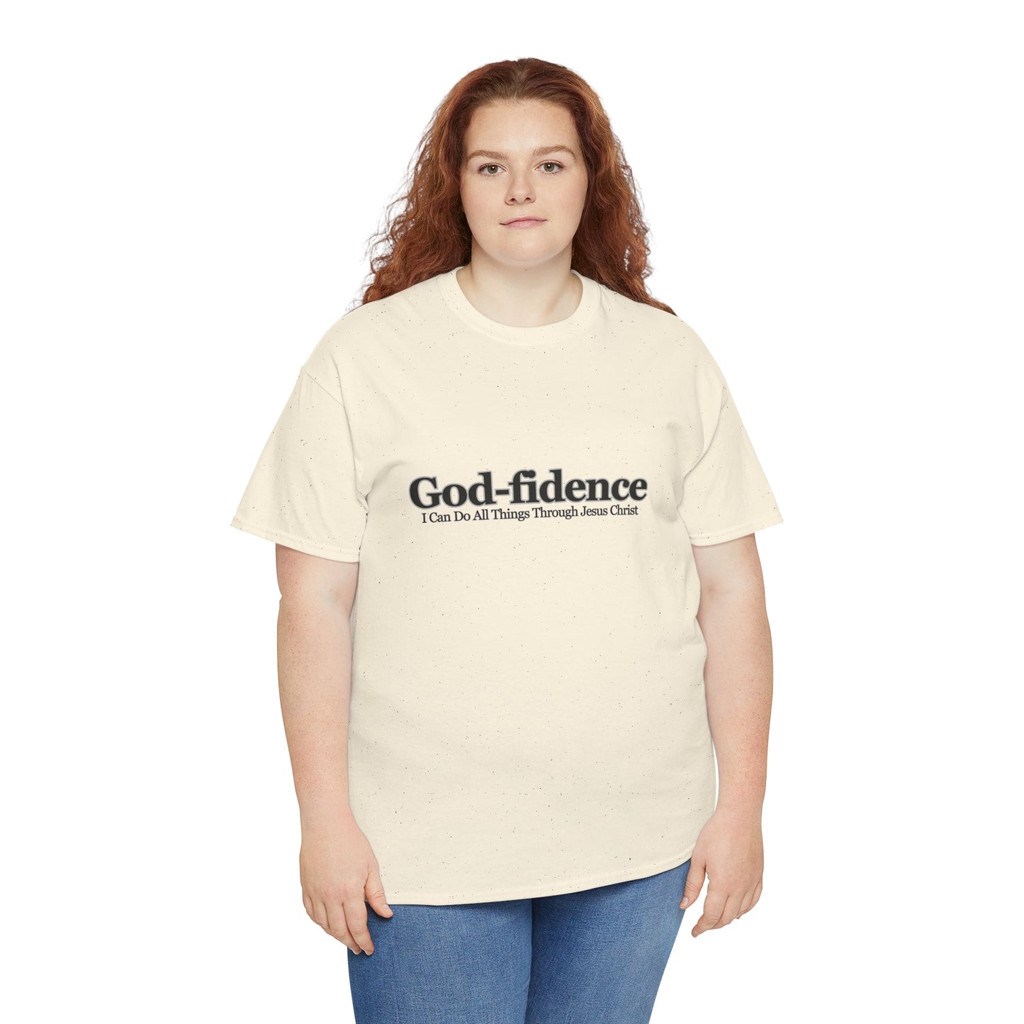 Classic God-fidence Believe In God Graphic Tee - Women
